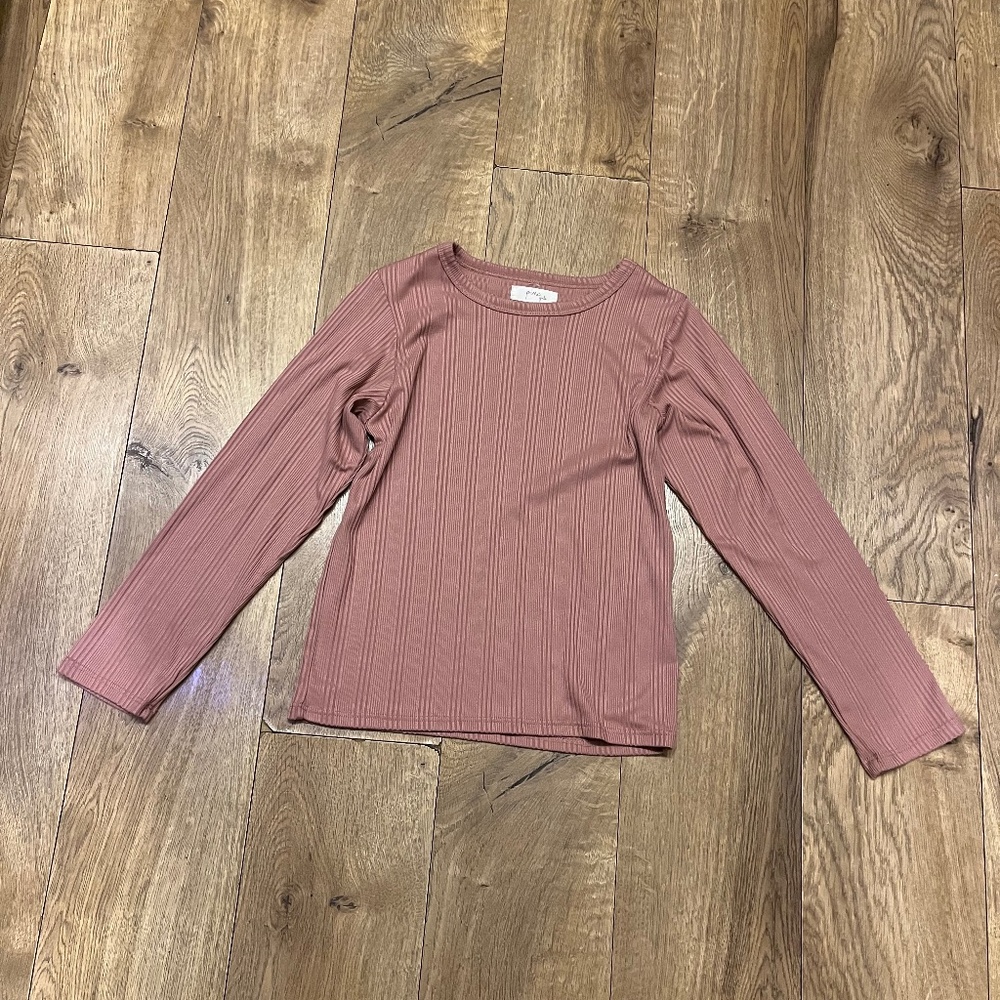 Girls long sleeve shirt size 10/12